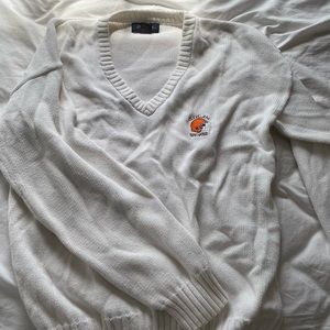 Cleveland Browns ivory v-neck sweater Size: M